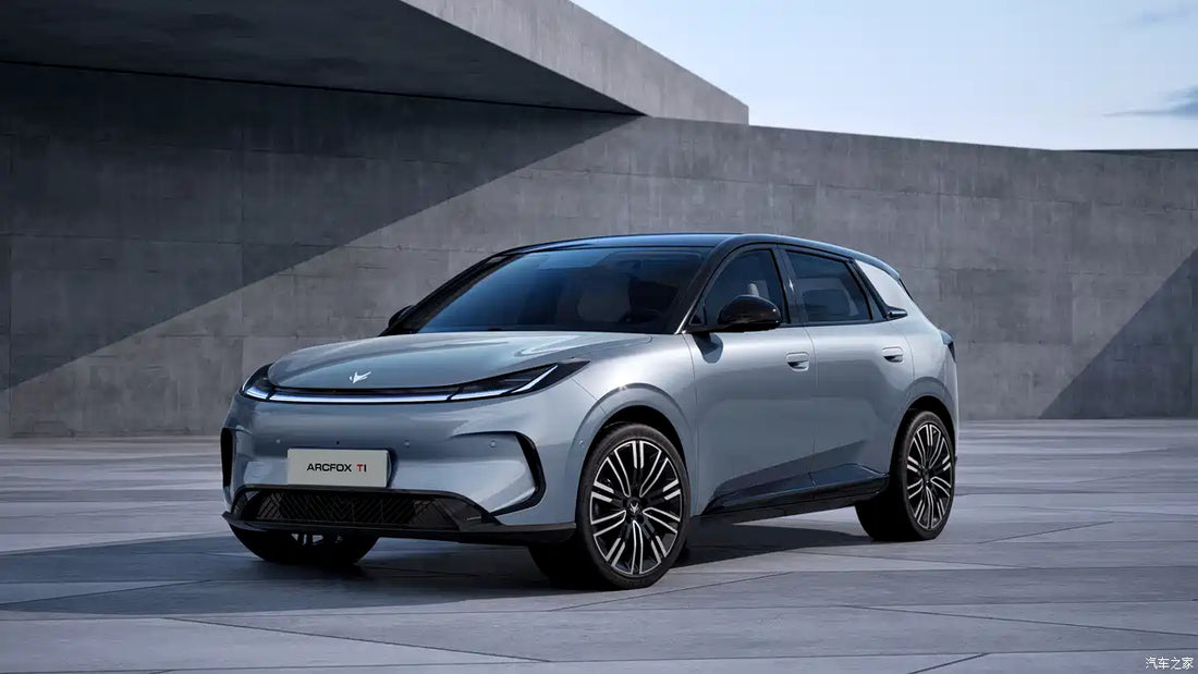 Pre-sales start in late August! Maximum motor power 70kW - official images of ArcFox T1 released!