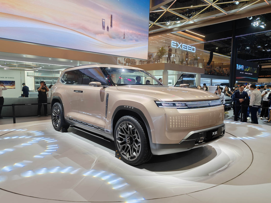 2025 Shanghai Auto Show: Exeed Tianji Concept Car Launched, Positioned as a Large 6-Seater Leisure SUV