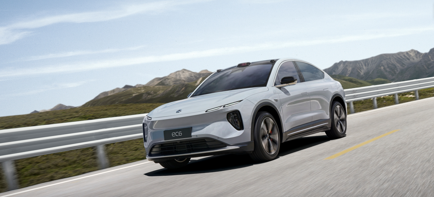 NIO EC6 2025 75 kWh BEV cargo space for China car export