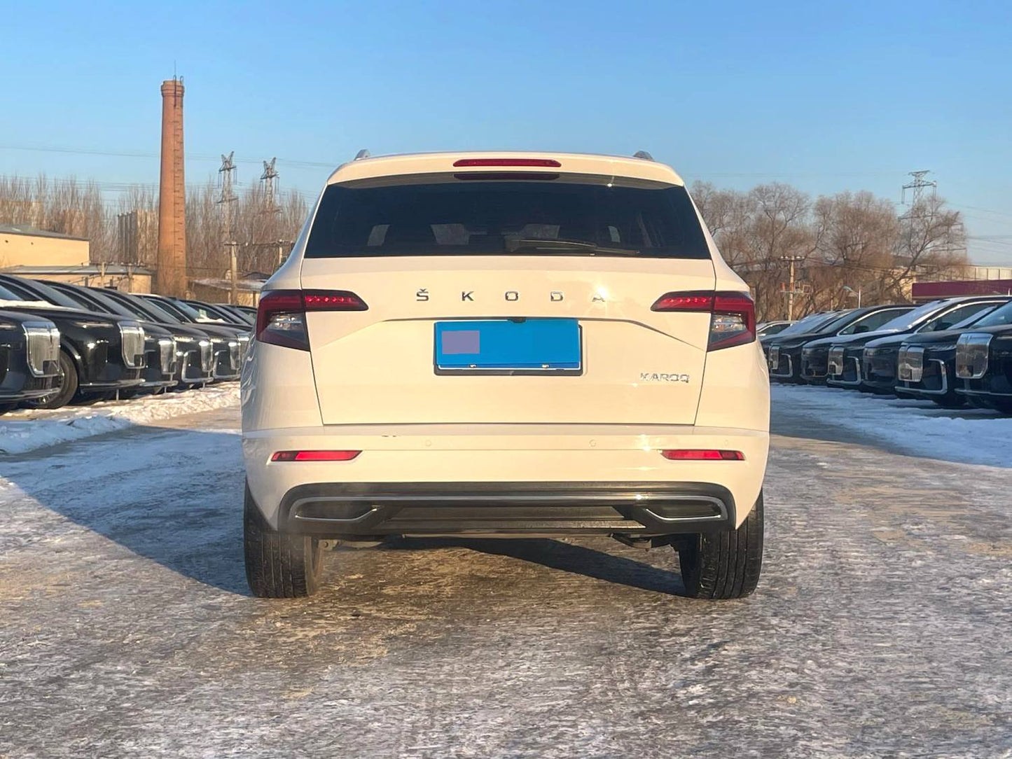 Used Skoda Karoq 2022 1.4TSI 280TSI Premium Edition Automatic interior photo for China car export