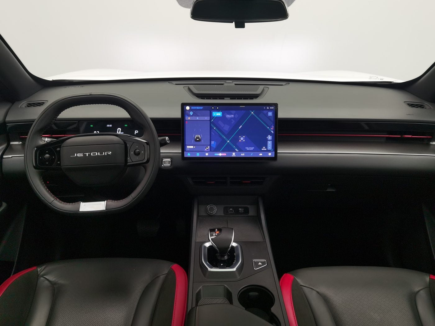 Used Jetour Dasheng 2023 1.5T DCT Star Shine PRO dashboard view for China car export