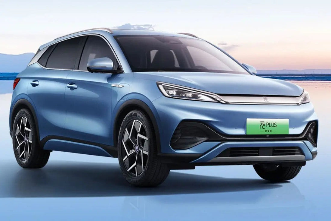 The BYD Yuan is a compact electric SUV produced by BYD Auto China automotive export news by CnCarsExport