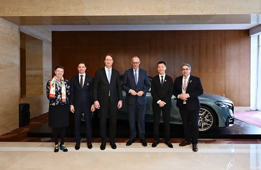German Chancellor Test-Rides New Mercedes‑Benz S-Class; Model Makes Debut in China; Mercedes-Benz Strengthens Strategic Cooperation with Momenta