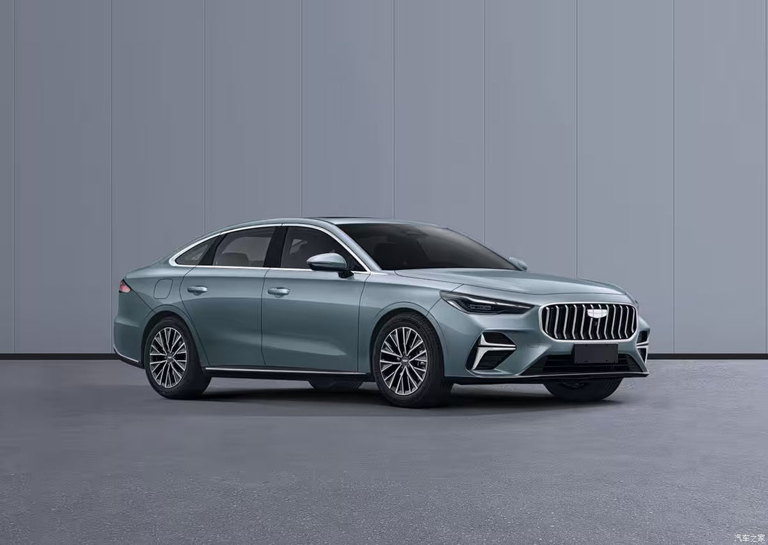 From the Side Profile: The Vehicle Boasts Abundant Waist Lines, with Chrome Trim Added Around the Window Edges China