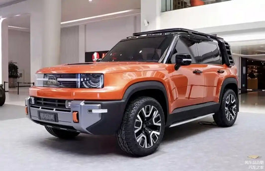 Geely's All-New "Square-Box" SUV Unveiled, Named "Galaxy Battleship" with 800mm Wading Depth China automotive export