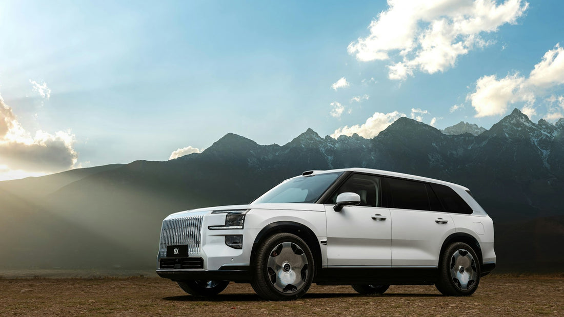 Zeekr 9X luxury hybrid SUV official exterior photo for China car export guide