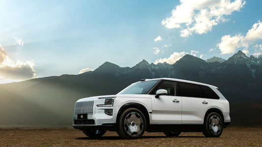 Zeekr 9X luxury hybrid SUV official exterior photo for China car export guide
