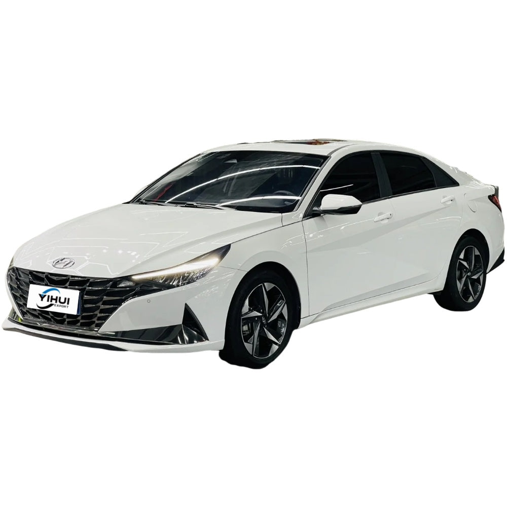 Used 2023 Hyundai Elantra 1.5L CVT LUX Premium Edition exterior photo for China car export