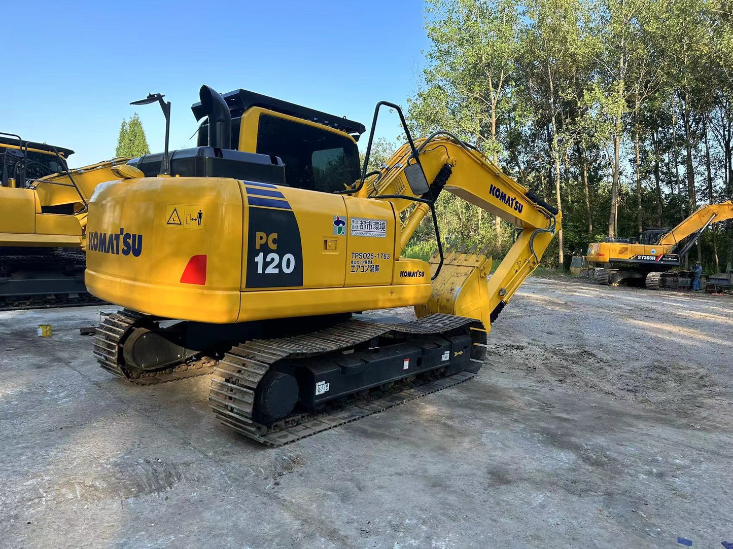 USED KOMATSU PC120-8 EXCAVATOR