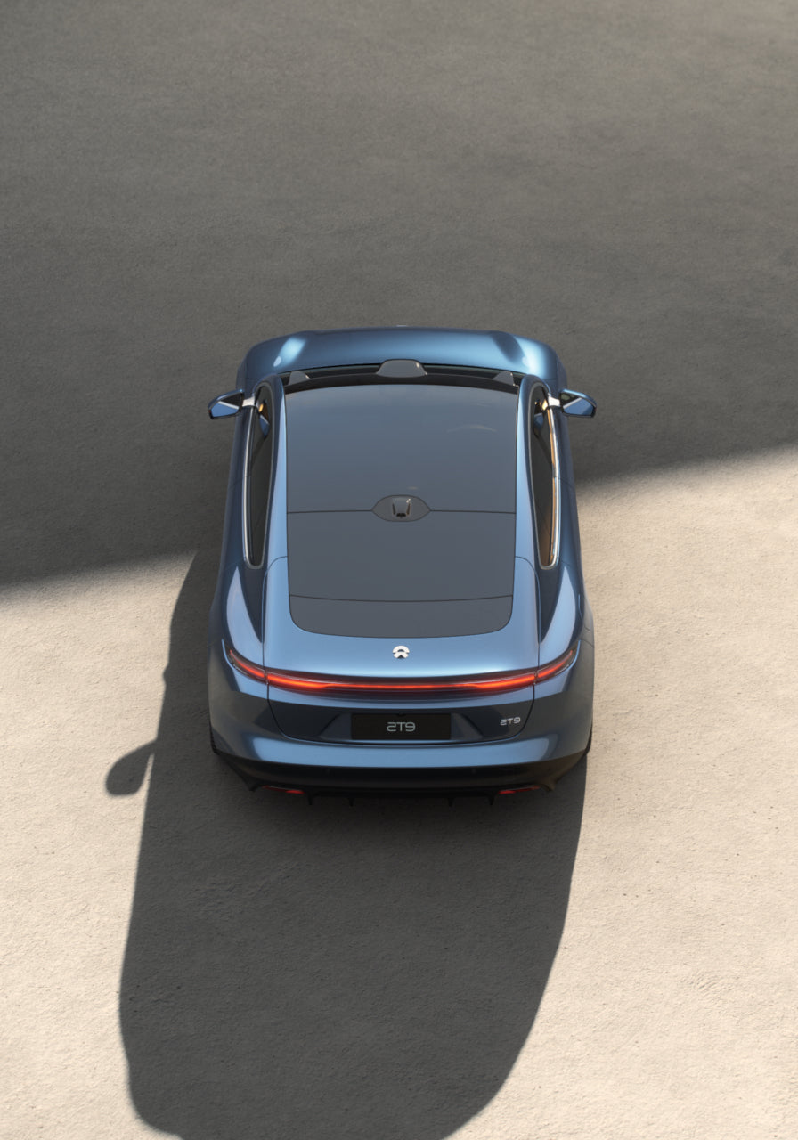 NIO ET5 2025 75 kWh BEV interior photo for China car export