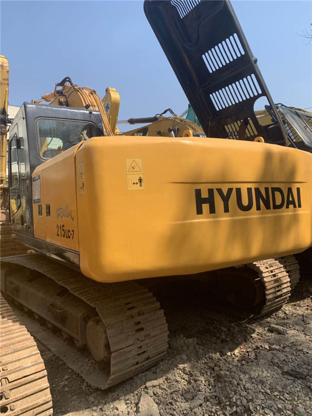 USED HYUNDAI R215LC-7 EXCAVATOR