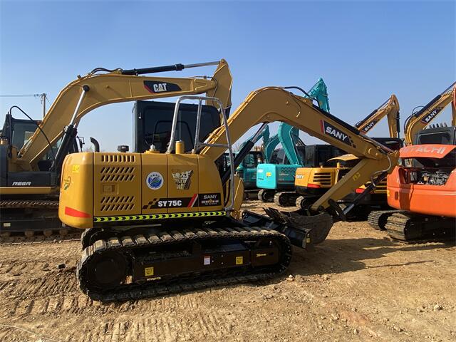 USED SANY SY75C EXCAVATOR