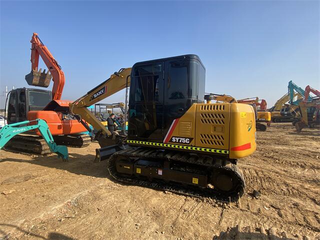 USED SANY SY75C EXCAVATOR