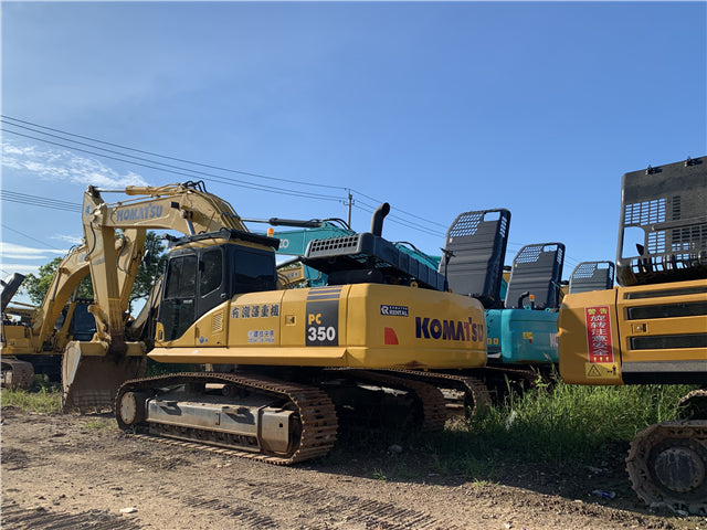 USED KOMATSU PC350 EXCAVATOR