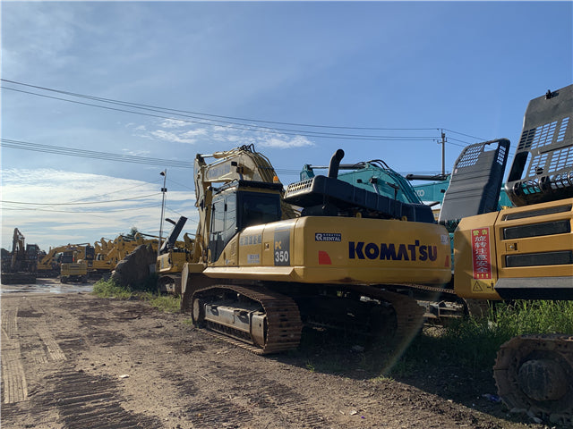 USED KOMATSU PC350 EXCAVATOR