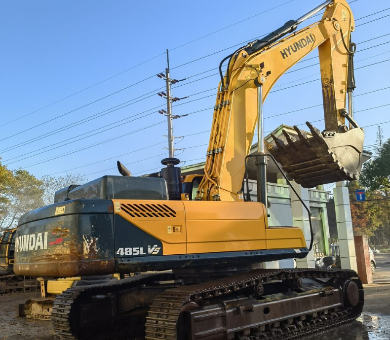 USED HYUNDAI R485LVS EXCAVATOR