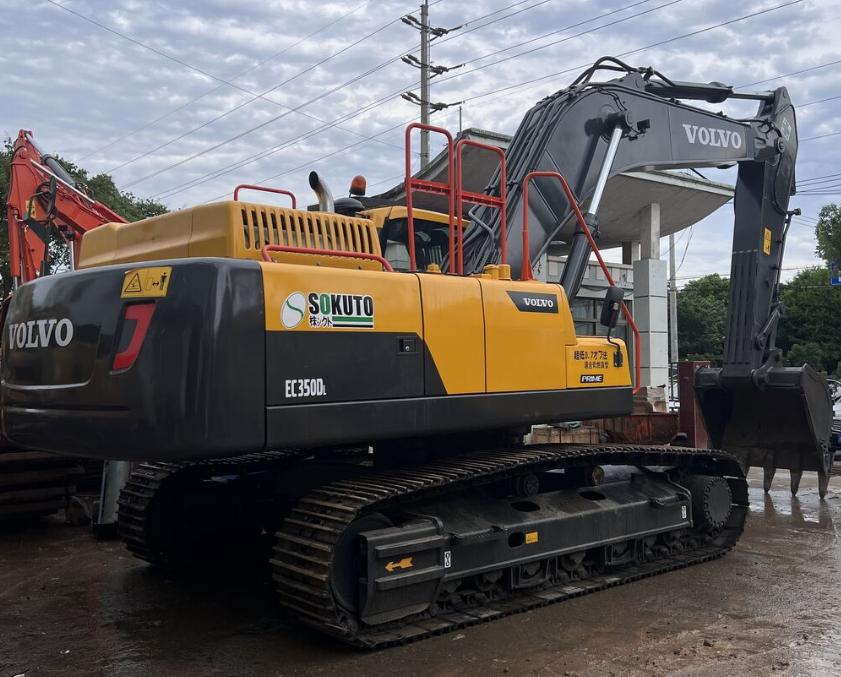 USED VOLVO EC350DL  EXCAVATOR