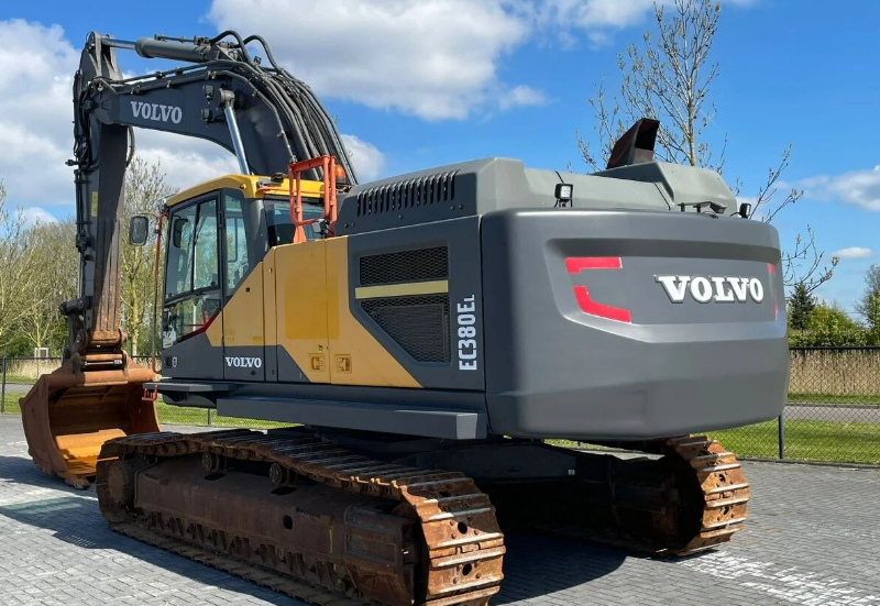 USED VOLVO EC380EL  EXCAVATOR