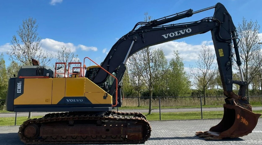 USED VOLVO EC380EL  EXCAVATOR