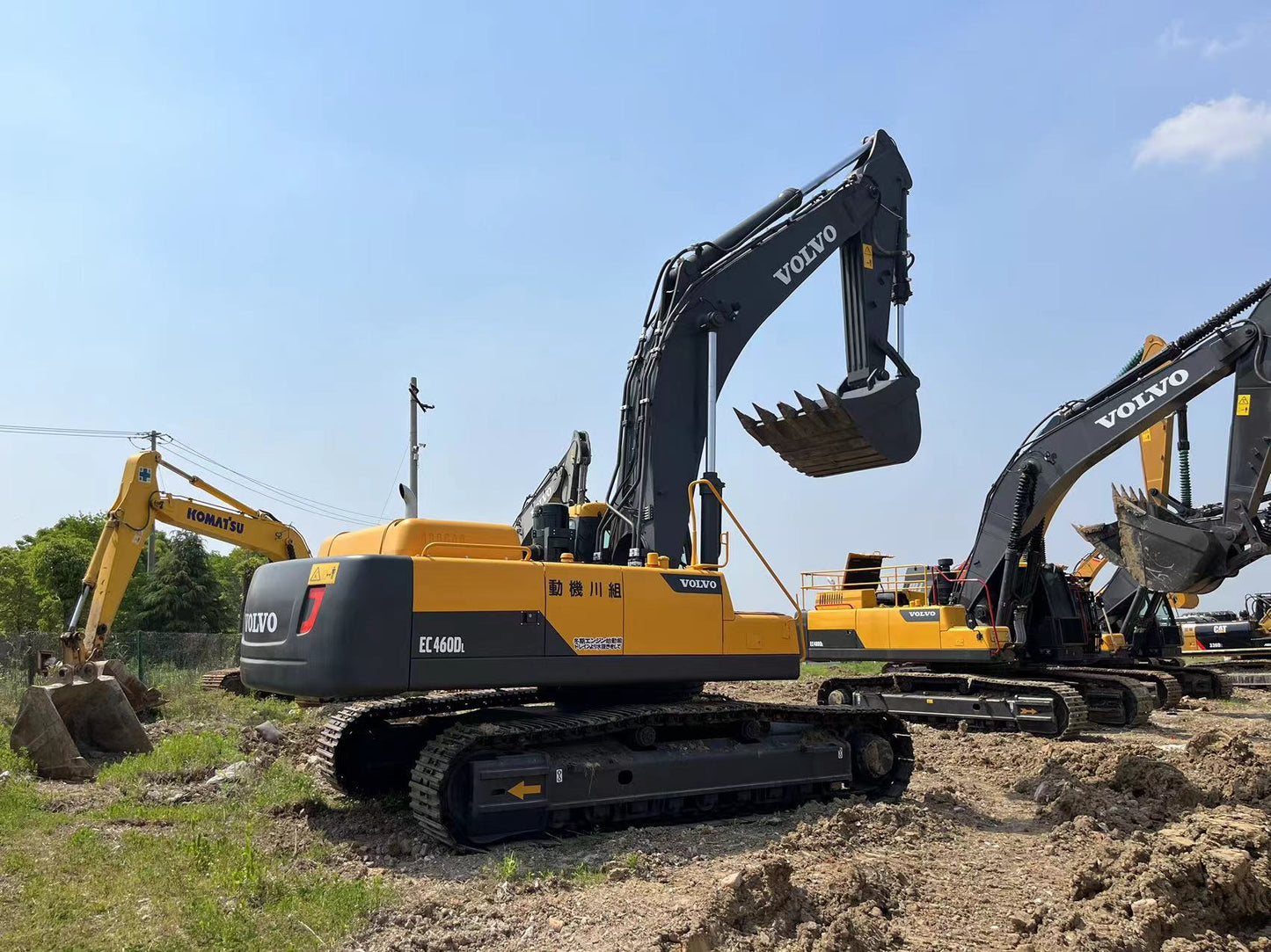 USED VOLVO EC460DL  EXCAVATOR