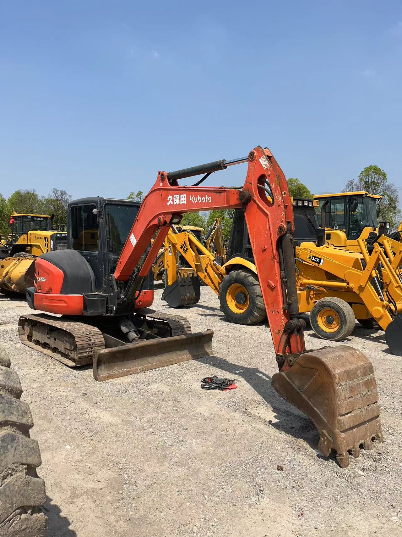 USED KUBOTA KX165 EXCAVATOR