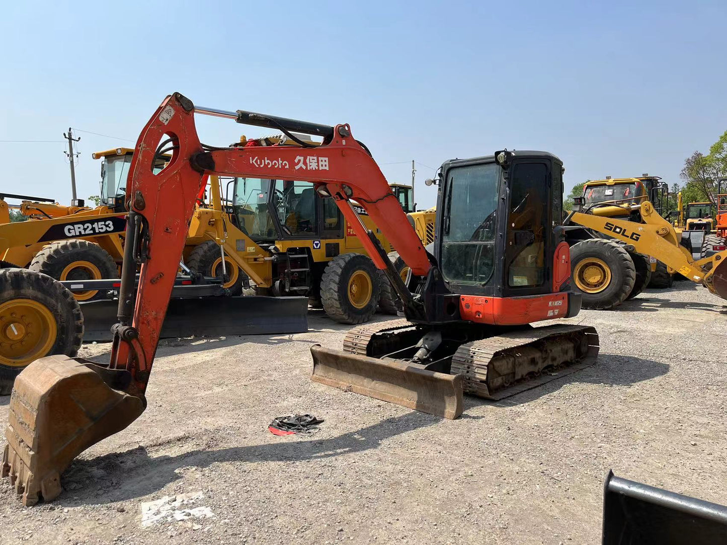 USED KUBOTA KX165 EXCAVATOR