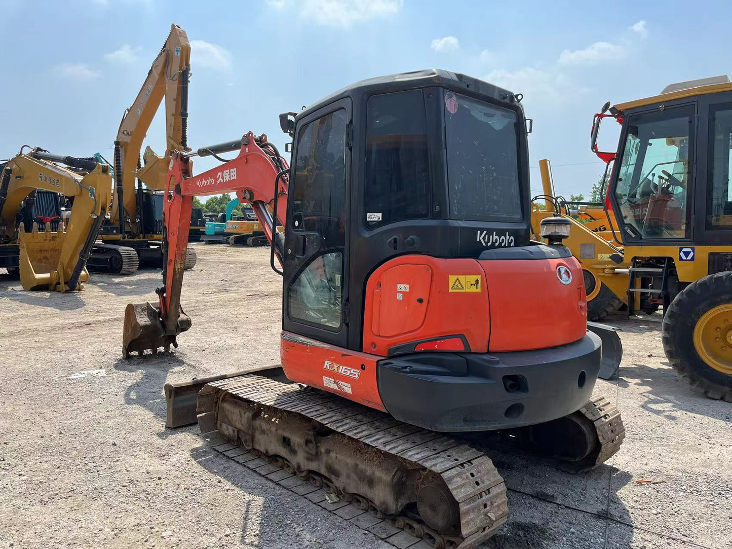 USED KUBOTA KX165 EXCAVATOR