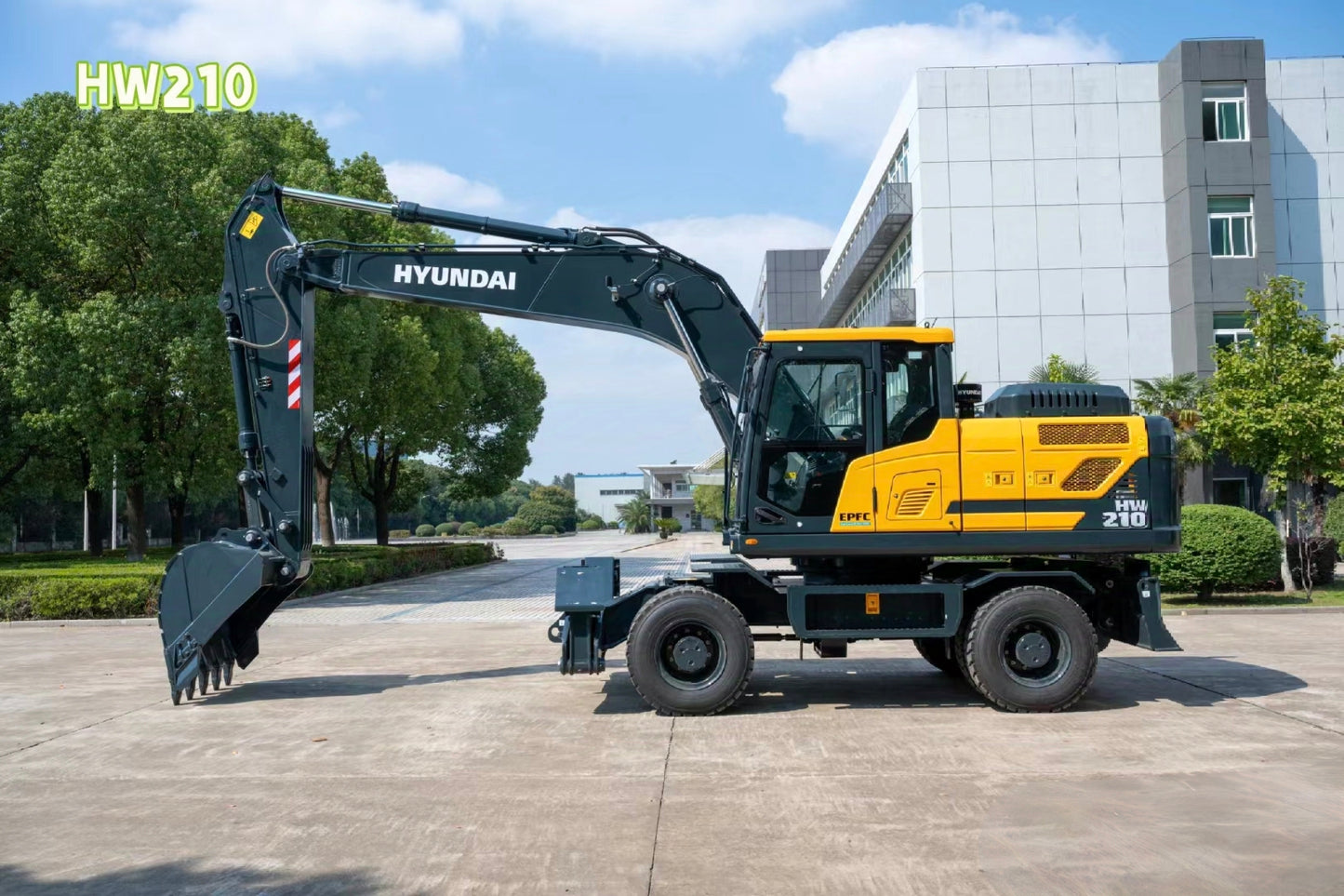 HYUNDAI HW210 WHEEL EXCAVATOR