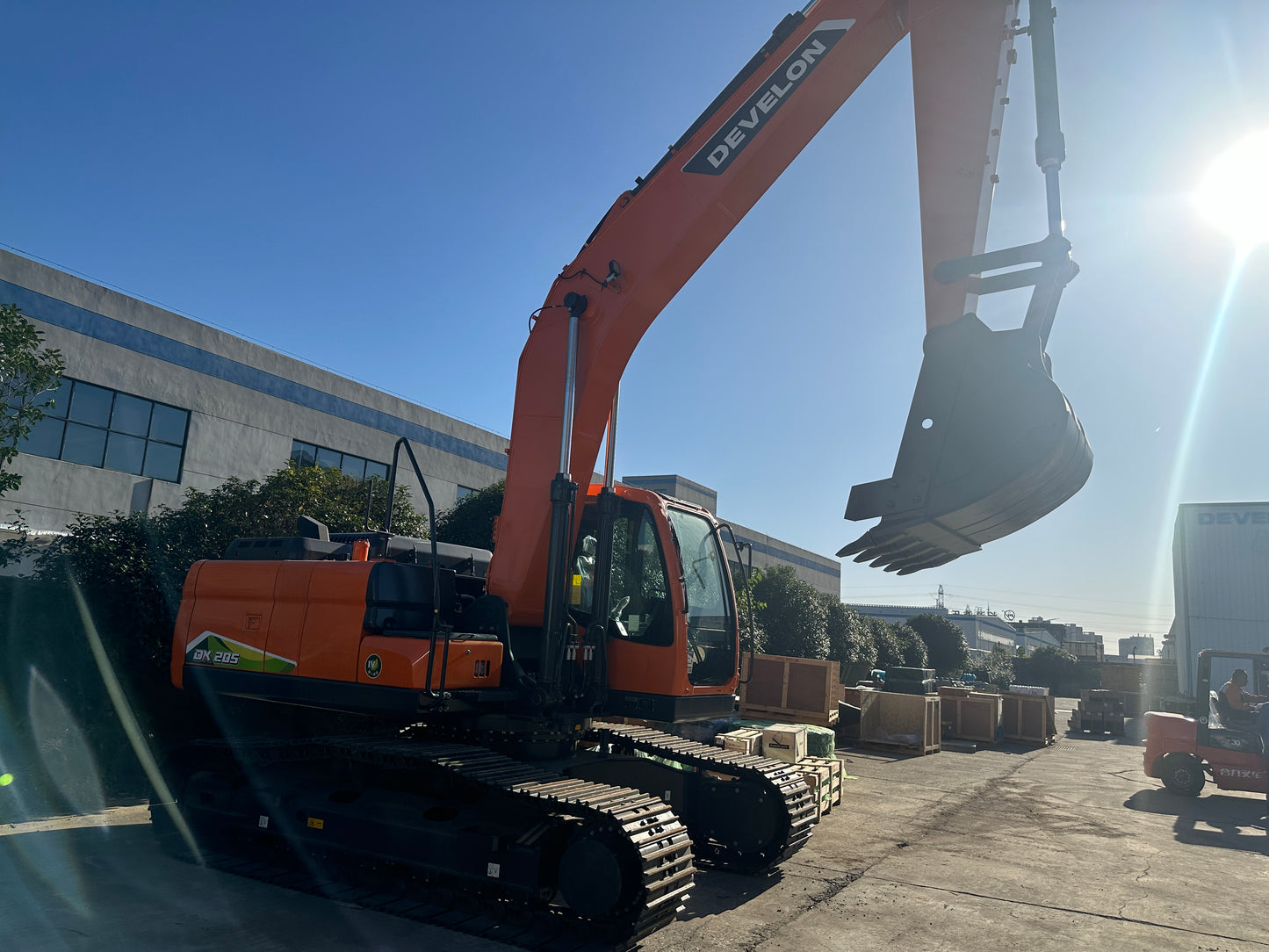 USED DOOSAN DX205 EXCAVATOR