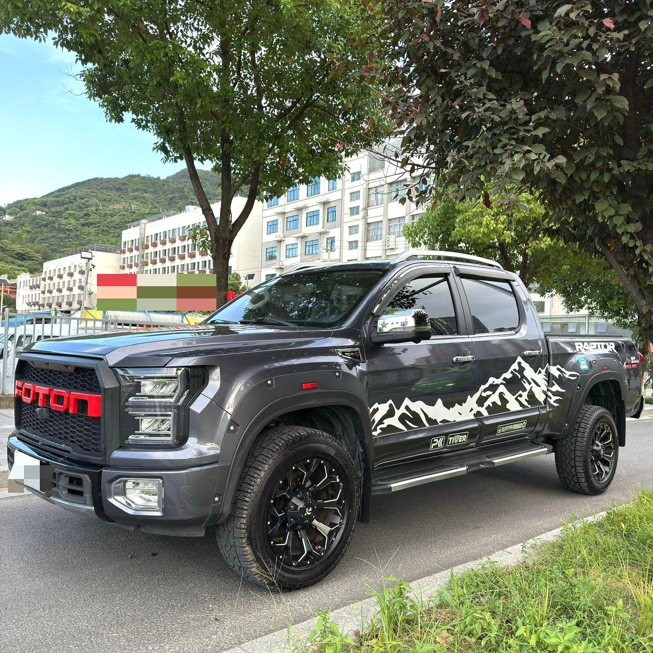 Used Foton Tunland G7, 2022 Model, 2.0T, 4WD Flagship Long Cargo Box Automatic Transmission interior photo for China
