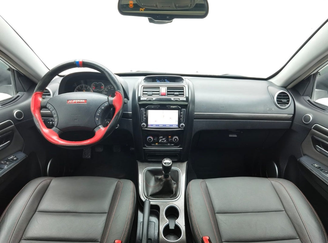 Used Haval H5 2015 Model 2.0T Manual Premium Edition RWD rear view for China car export