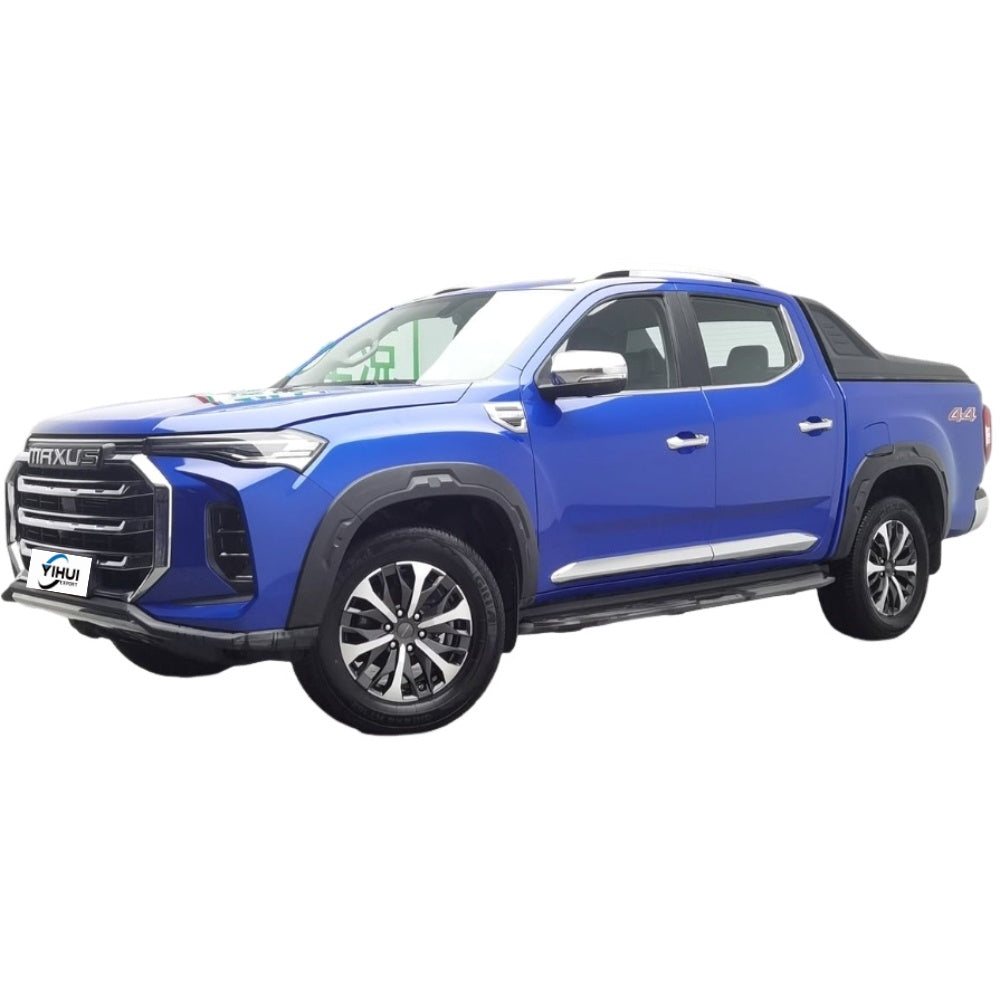 Used SAIC MAXUS T90 2021 Model 2.0T 4WD Bi-turbo High Chassis Luxury Version Standard Cargo Box Diesel