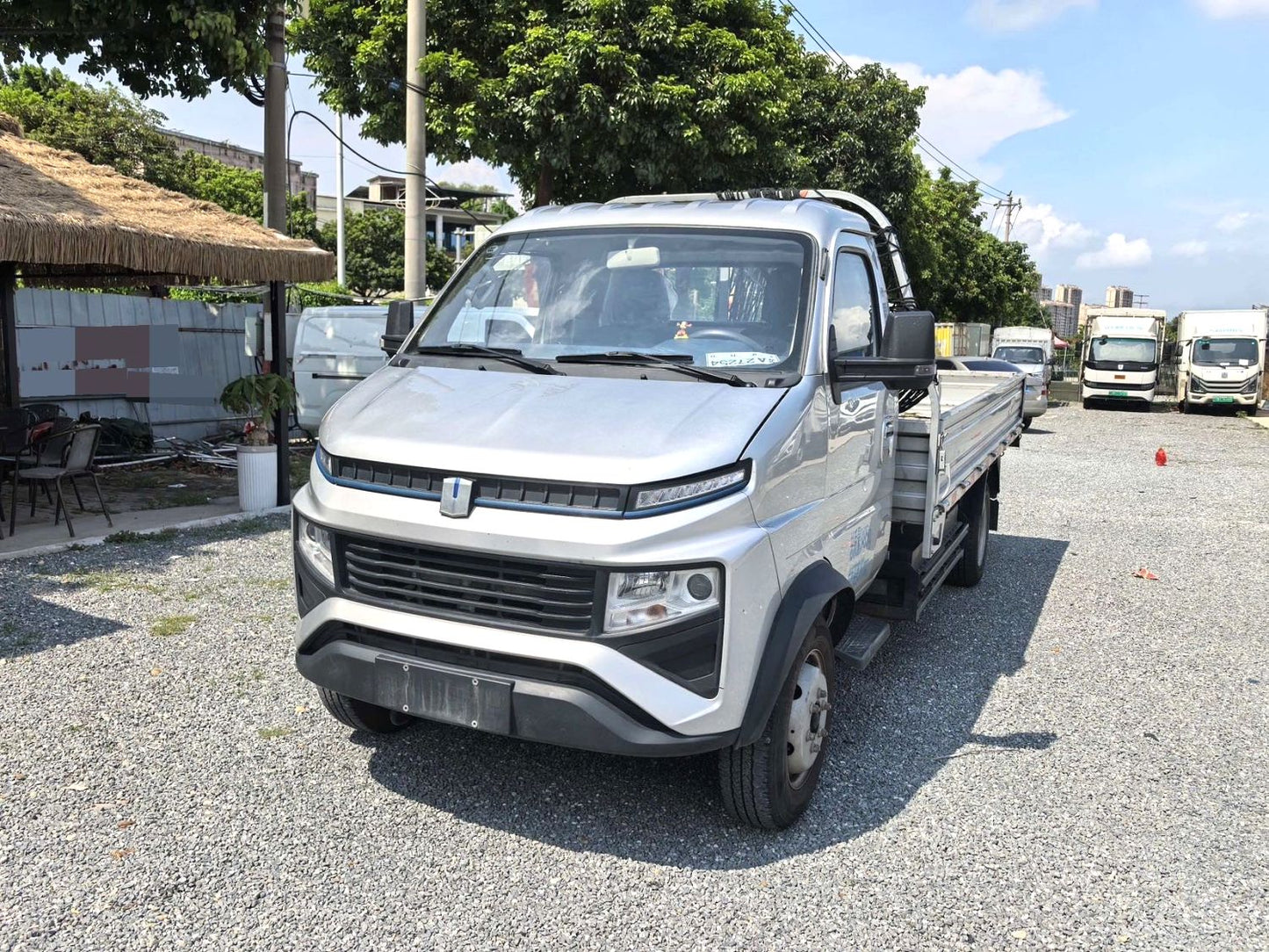 Farizon Sharp F3E 2023 Model | CATL 55.7kWh Automatic Electric Flatbed Truck