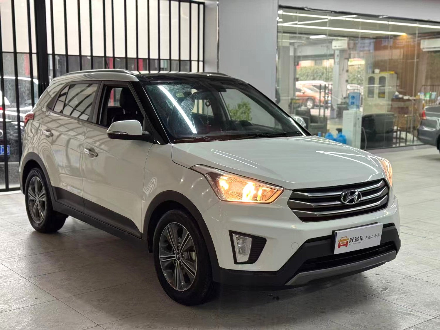 Used 2015 Hyundai ix25 1.6L GLS 2WD (FWD) Intelligent Edition rear view for China car export
