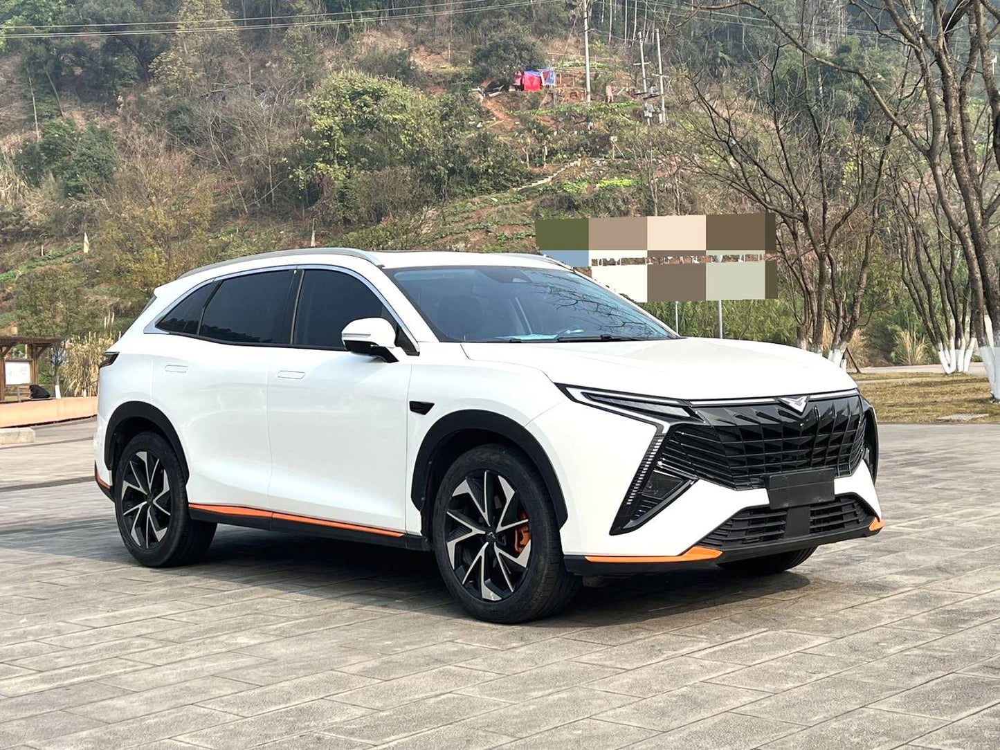 Used KAIYI Kunlun 2023 2.0T 500 Skyline Edition front view for China car export