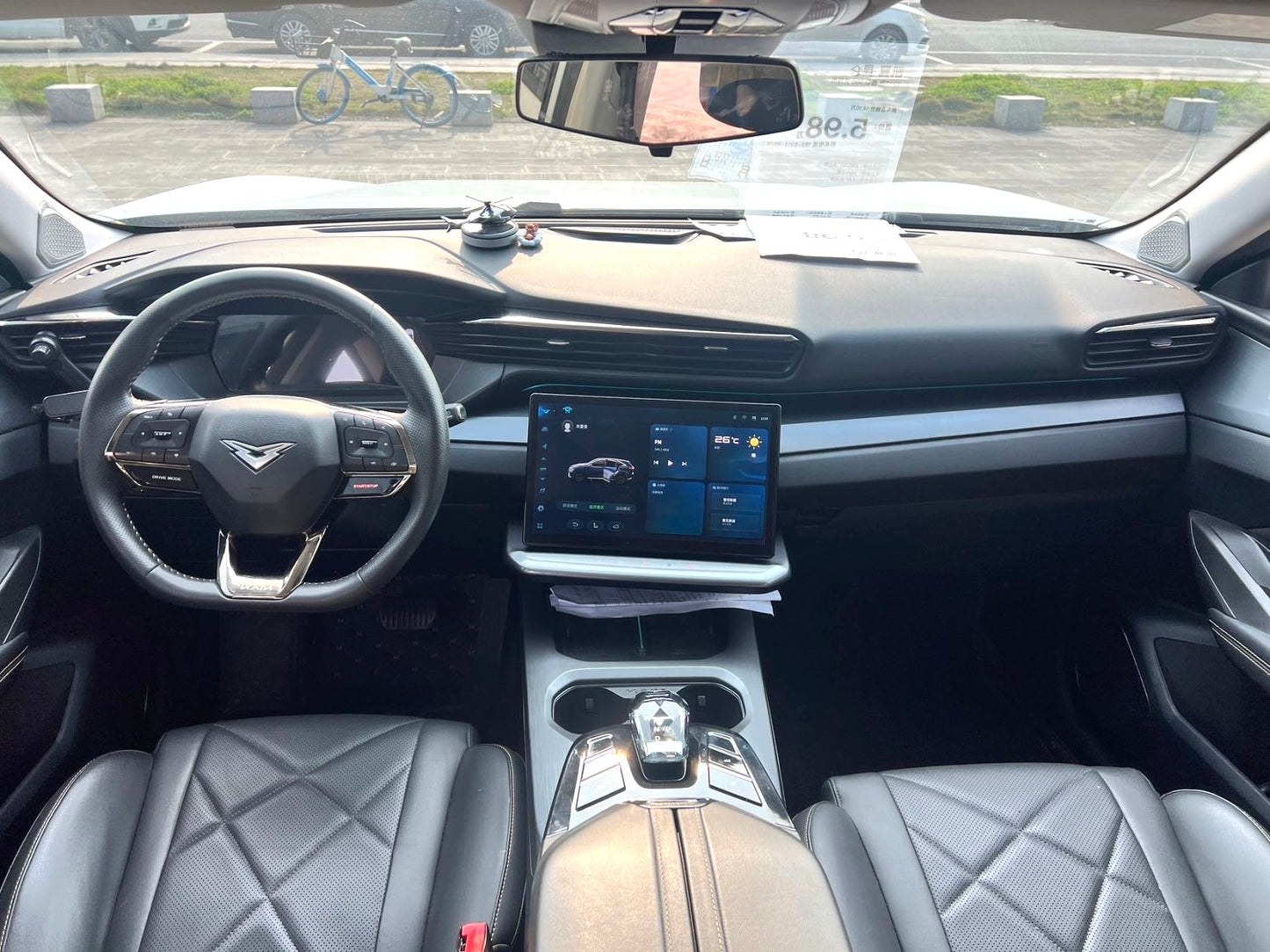 Used KAIYI Kunlun 2023 2.0T 500 Skyline Edition rear view for China car export