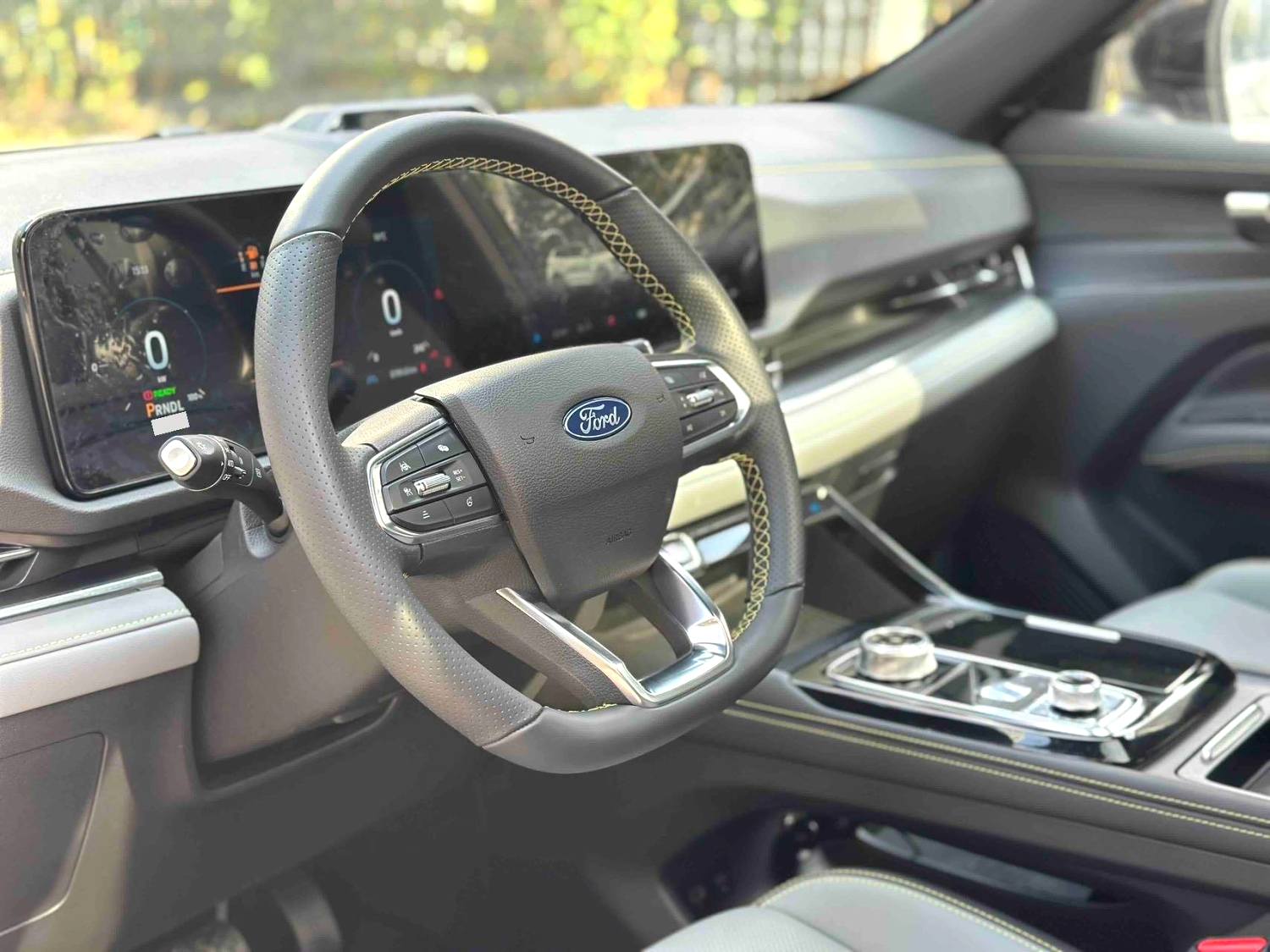 Used Ford Territory New Energy 2025 Plug-in Hybrid 1.5T Premium Plus Automatic front view for China car export