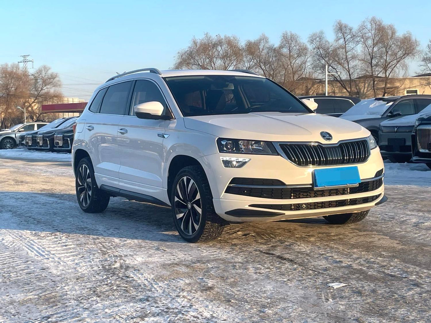 Used Skoda Karoq 2022 1.4TSI 280TSI Premium Edition Automatic rear view for China car export