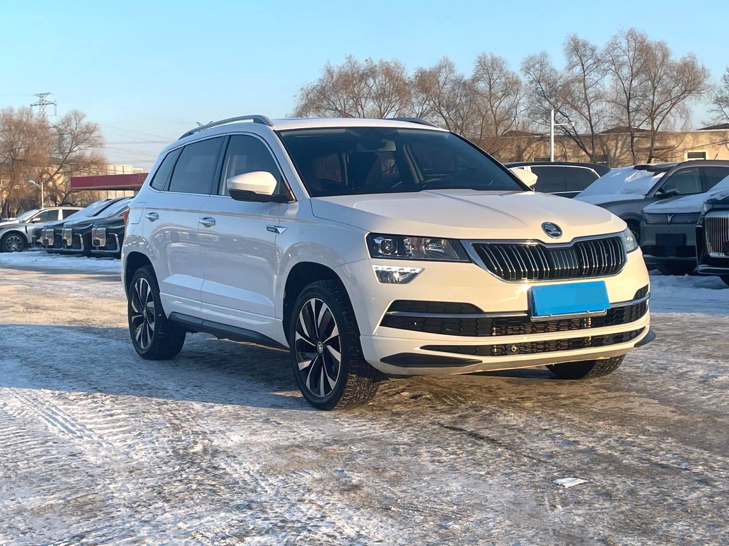 Used Skoda Karoq 2022 1.4TSI 280TSI Premium Edition Automatic rear view for China car export