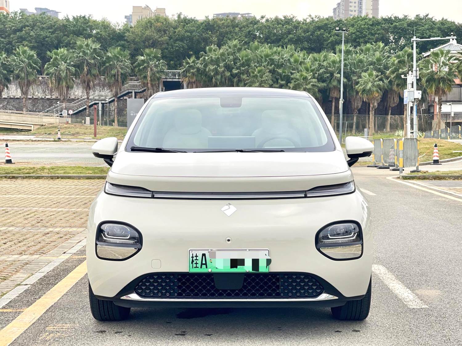 Used Baojun Cloud 2023 460 Max rear view for China car export
