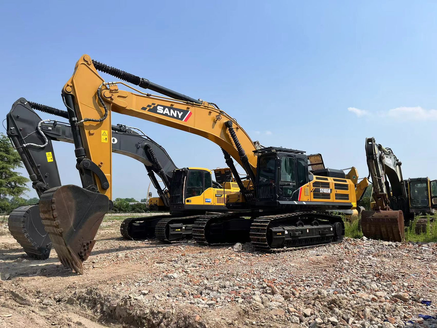 USED SANY SY485H EXCAVATOR