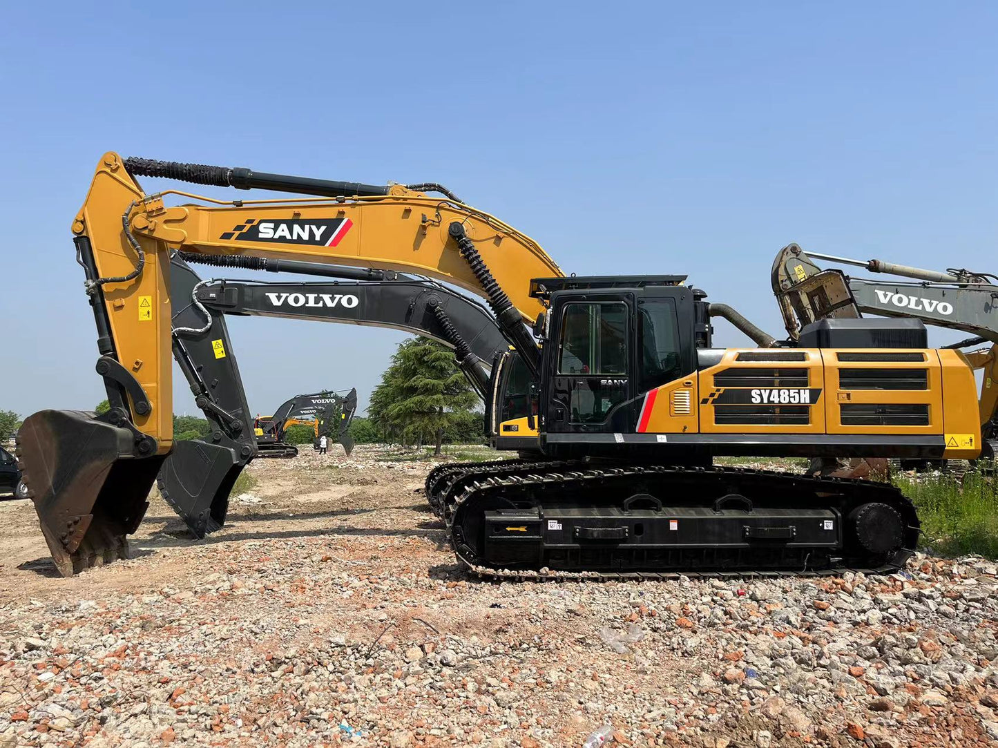 USED SANY SY485H EXCAVATOR