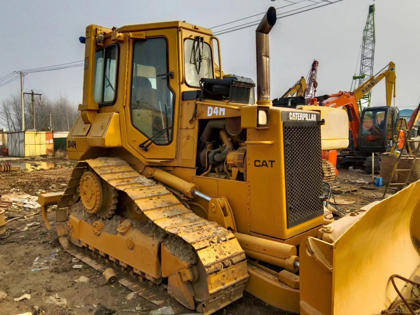 USED CAT D4H BULLDOZER