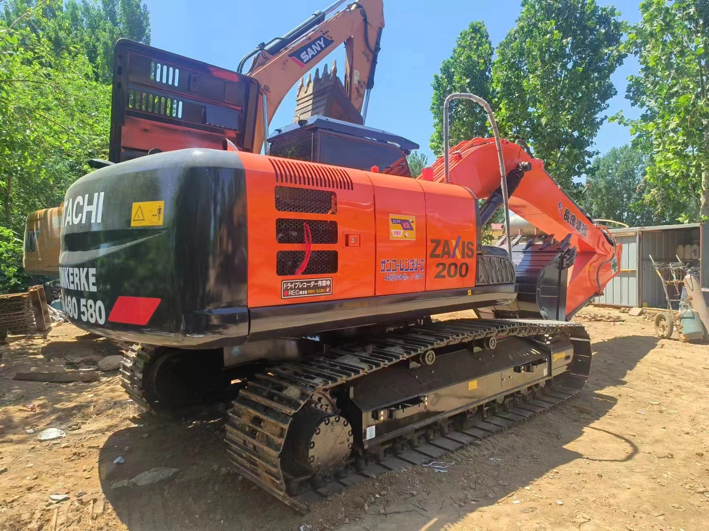 USED HITACHI ZX200-3 EXCAVATOR