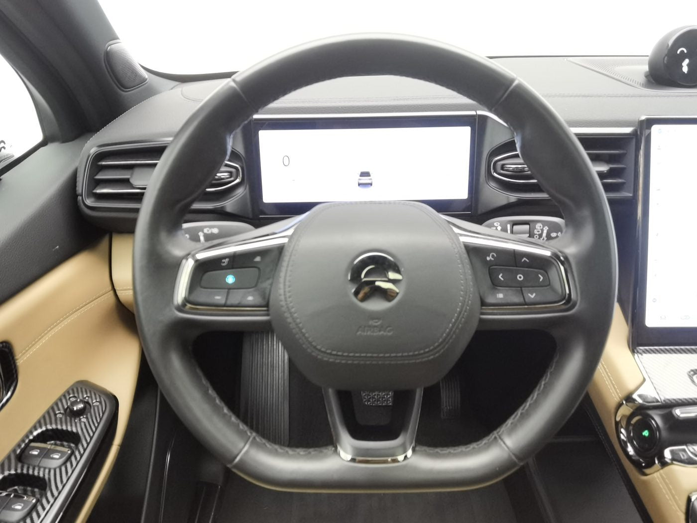 Used NIO ES6 2020 610KM Performance Edition dashboard view for China car export