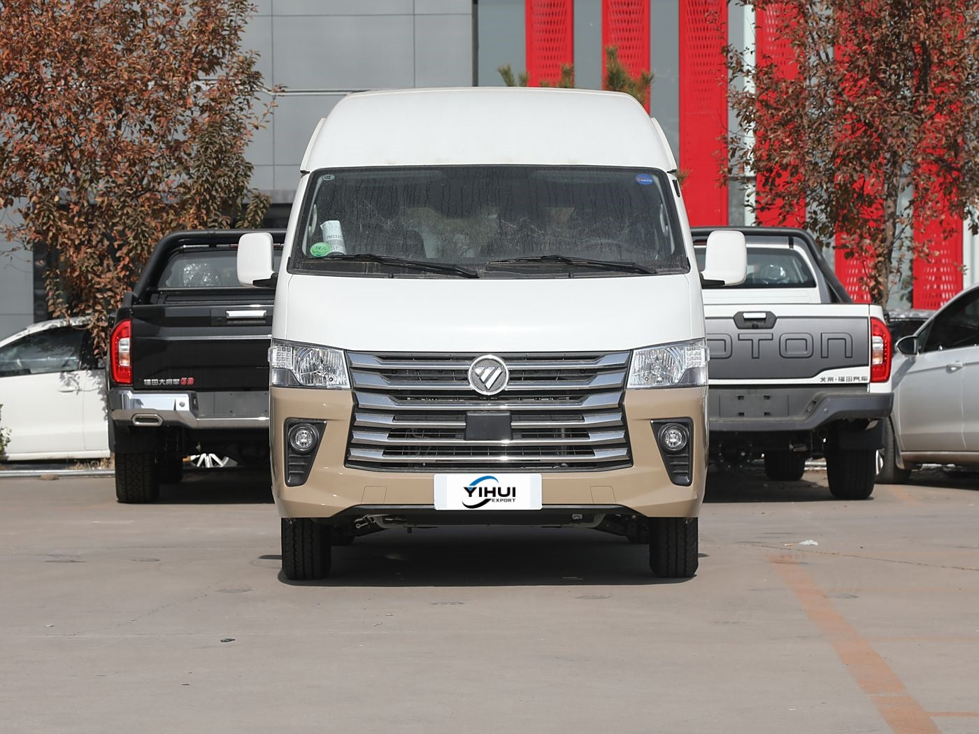 Foton Landscape G9 2024 2.4L Gasoline Professional Edition Long Axle High Roof 2-Seat Van 4K22D4M Engine