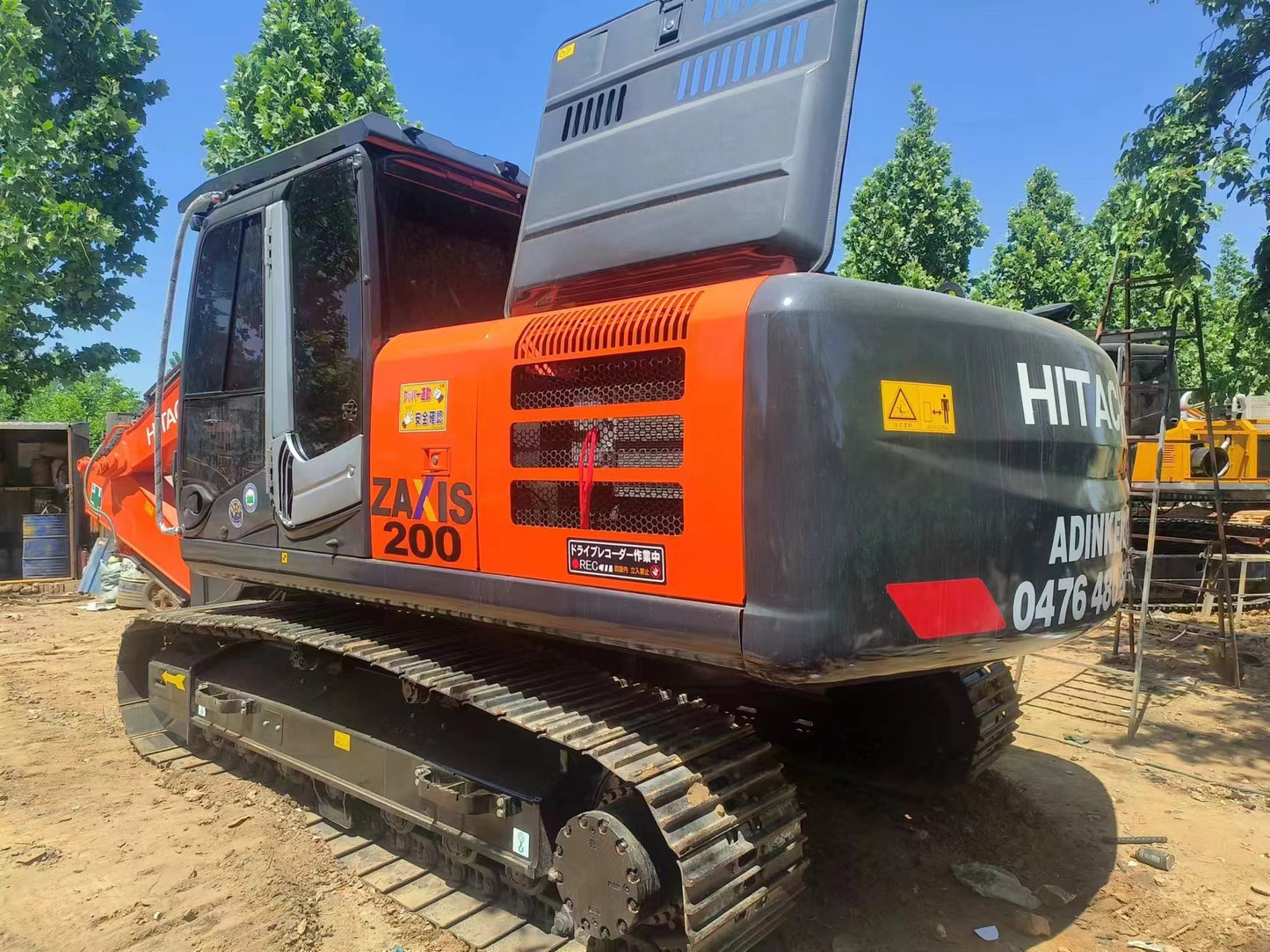 USED HITACHI ZX200-3 EXCAVATOR