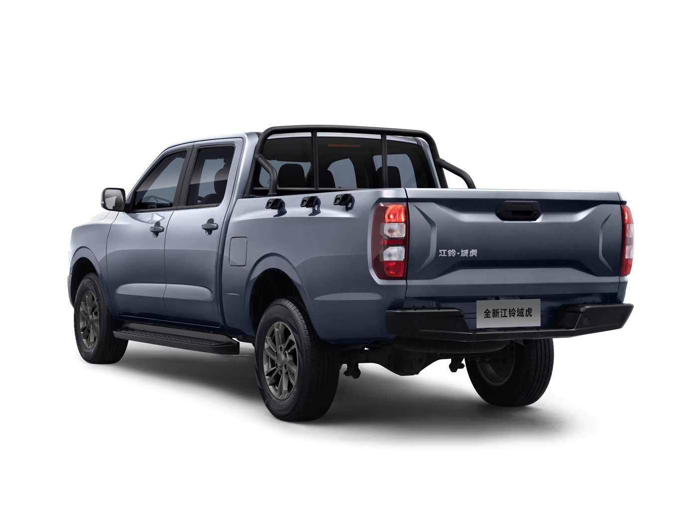 JMC Yuhu 2025 model long-axis flat-bottom cargo box double-row diesel AT four-wheel drive