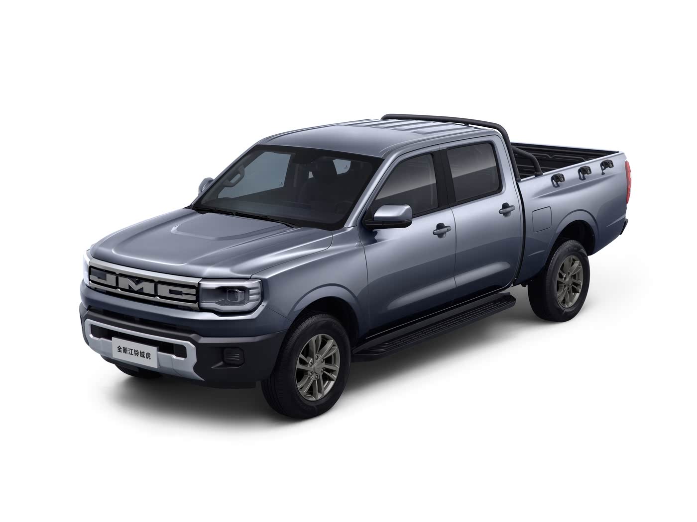 JMC Yuhu 2025 model long-axis flat-bottom cargo box double-row diesel AT four-wheel drive