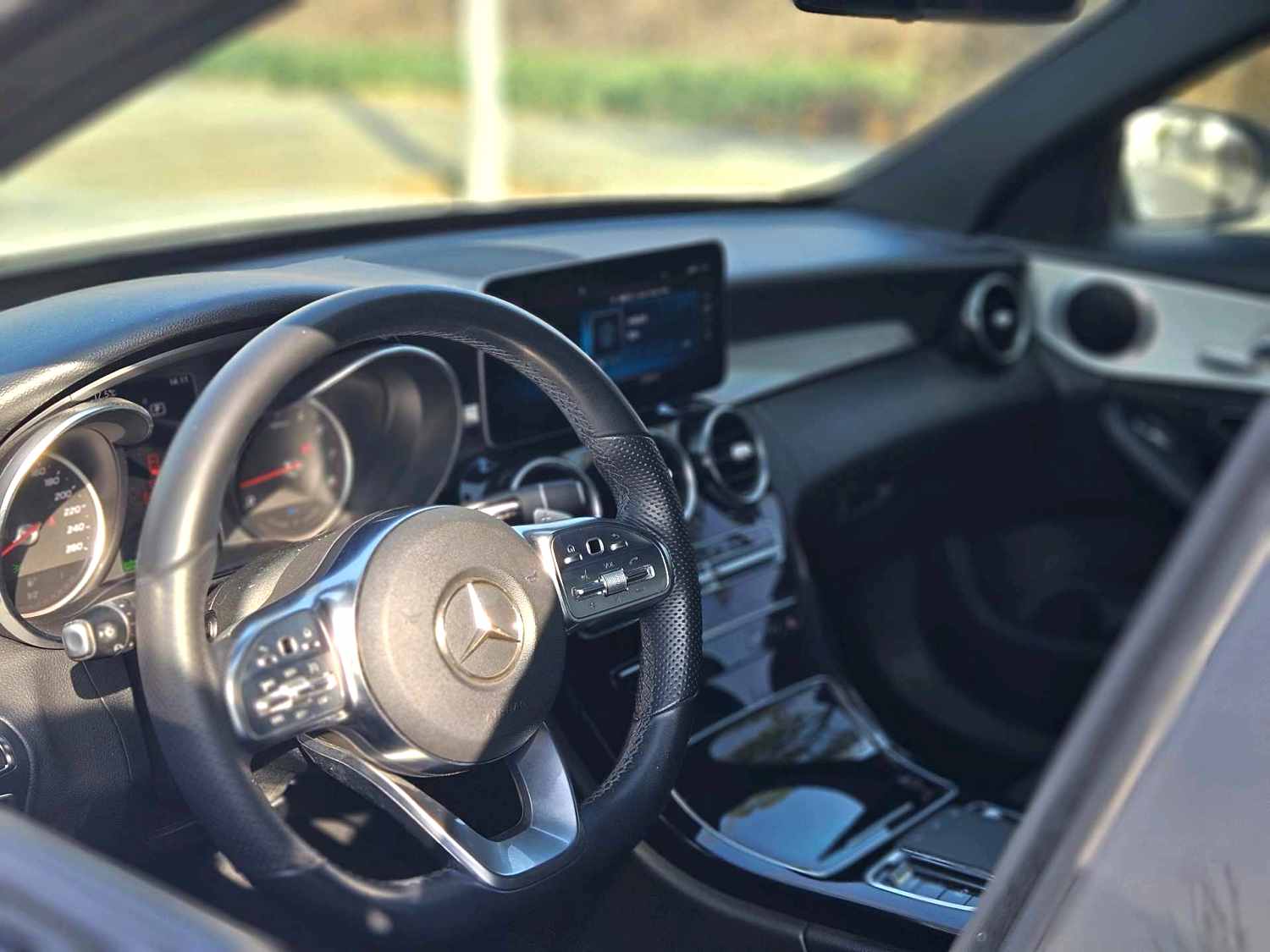 Used Mercedes-Benz C-Class 2019 C 260 48V 1.5T Sport Edition rear view for China car export